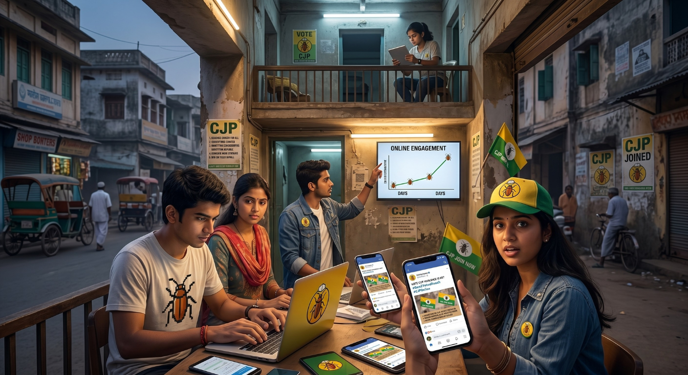 Why Gen Z is Supporting Cockroach Janta Party Online