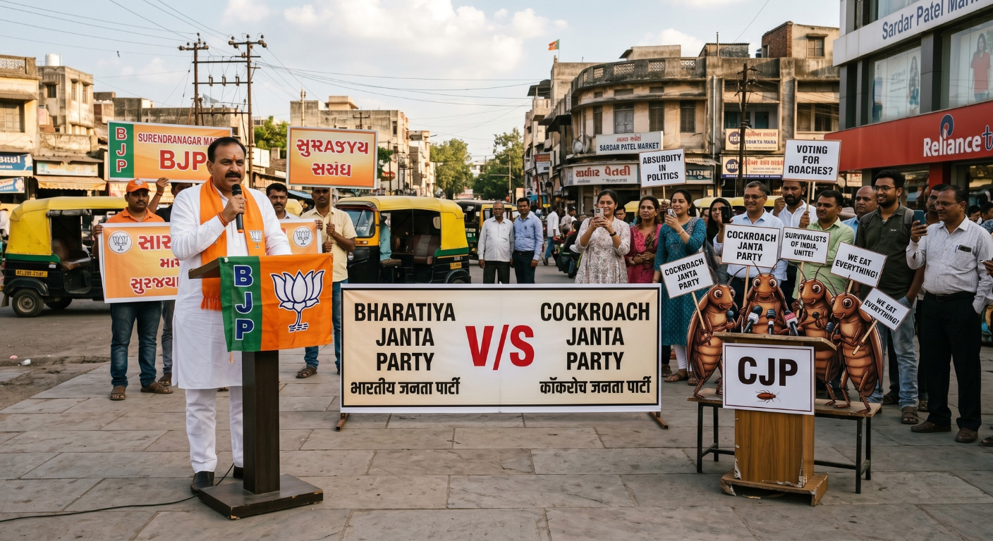 Bhartiya Janta Party v/s Cockroach Janta Party