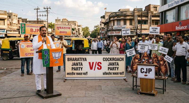 Bhartiya Janta Party v/s Cockroach Janta Party